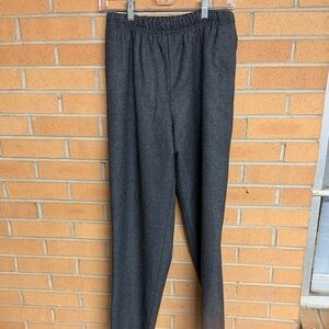 J. Crew women’s Charcoal Elastic-Waist Dress Pants